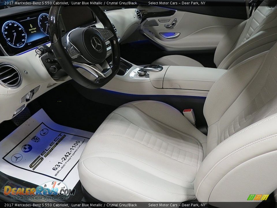 Front Seat of 2017 Mercedes-Benz S 550 Cabriolet Photo #18