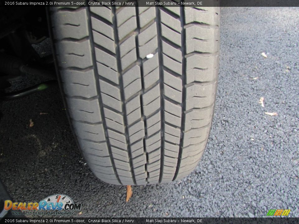 2016 Subaru Impreza 2.0i Premium 5-door Crystal Black Silica / Ivory Photo #23