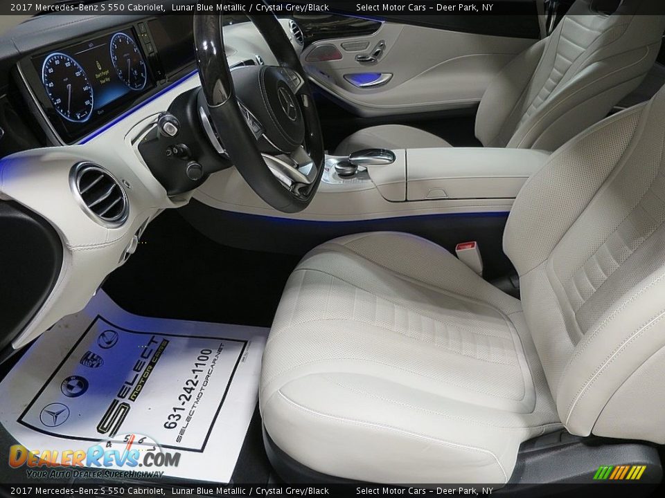 Front Seat of 2017 Mercedes-Benz S 550 Cabriolet Photo #19