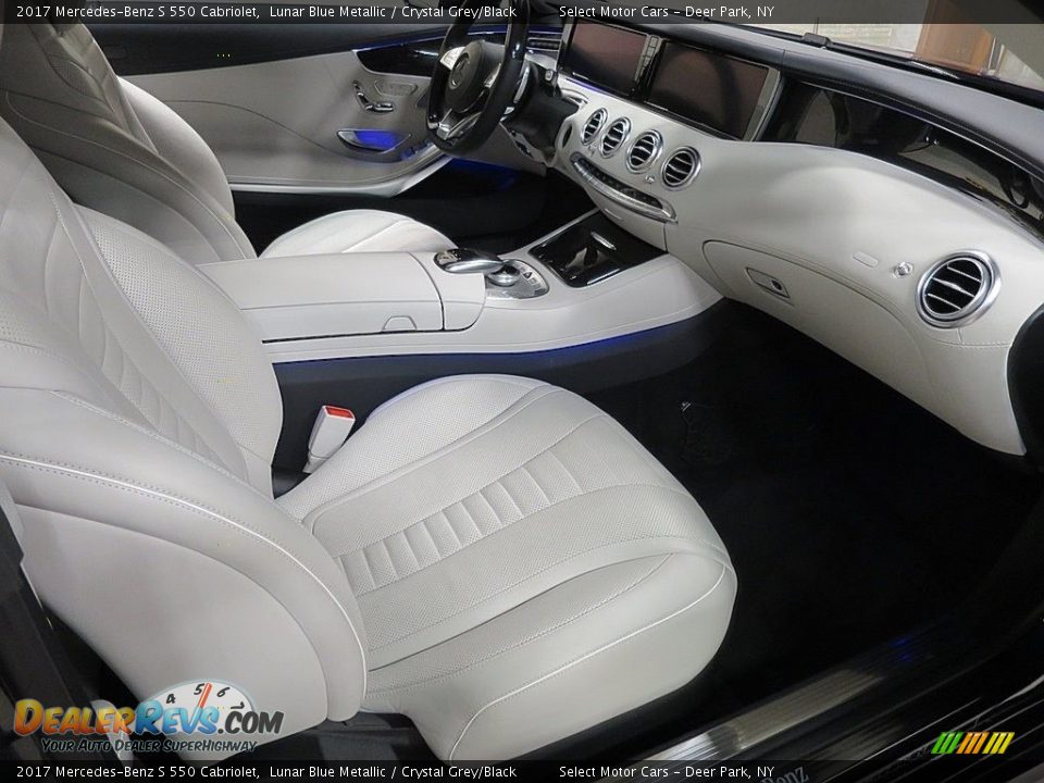 Crystal Grey/Black Interior - 2017 Mercedes-Benz S 550 Cabriolet Photo #20