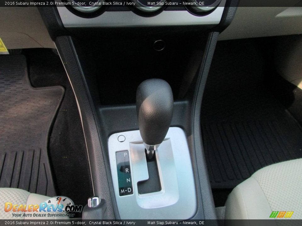 2016 Subaru Impreza 2.0i Premium 5-door Crystal Black Silica / Ivory Photo #26