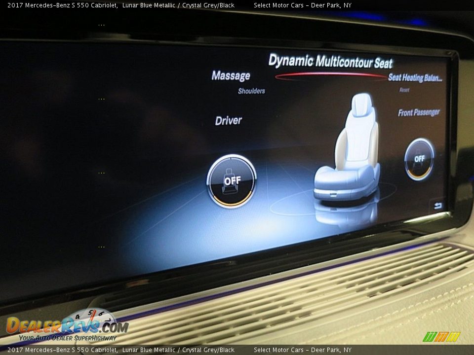 Controls of 2017 Mercedes-Benz S 550 Cabriolet Photo #34