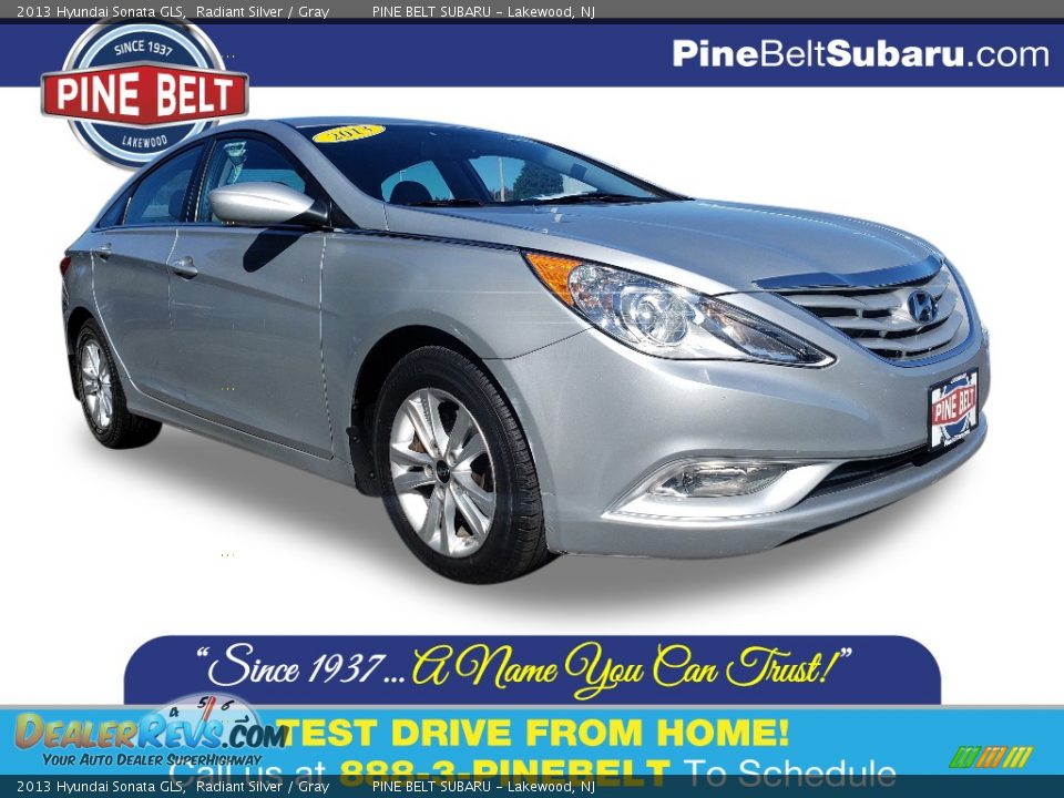 2013 Hyundai Sonata GLS Radiant Silver / Gray Photo #1