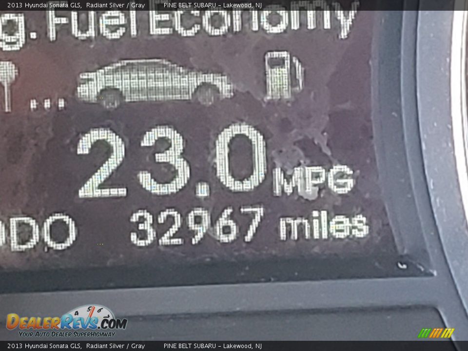 2013 Hyundai Sonata GLS Radiant Silver / Gray Photo #2