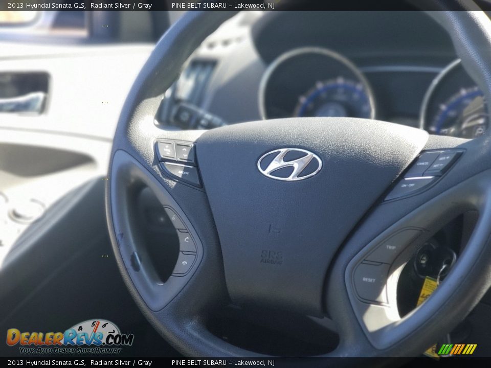 2013 Hyundai Sonata GLS Radiant Silver / Gray Photo #6