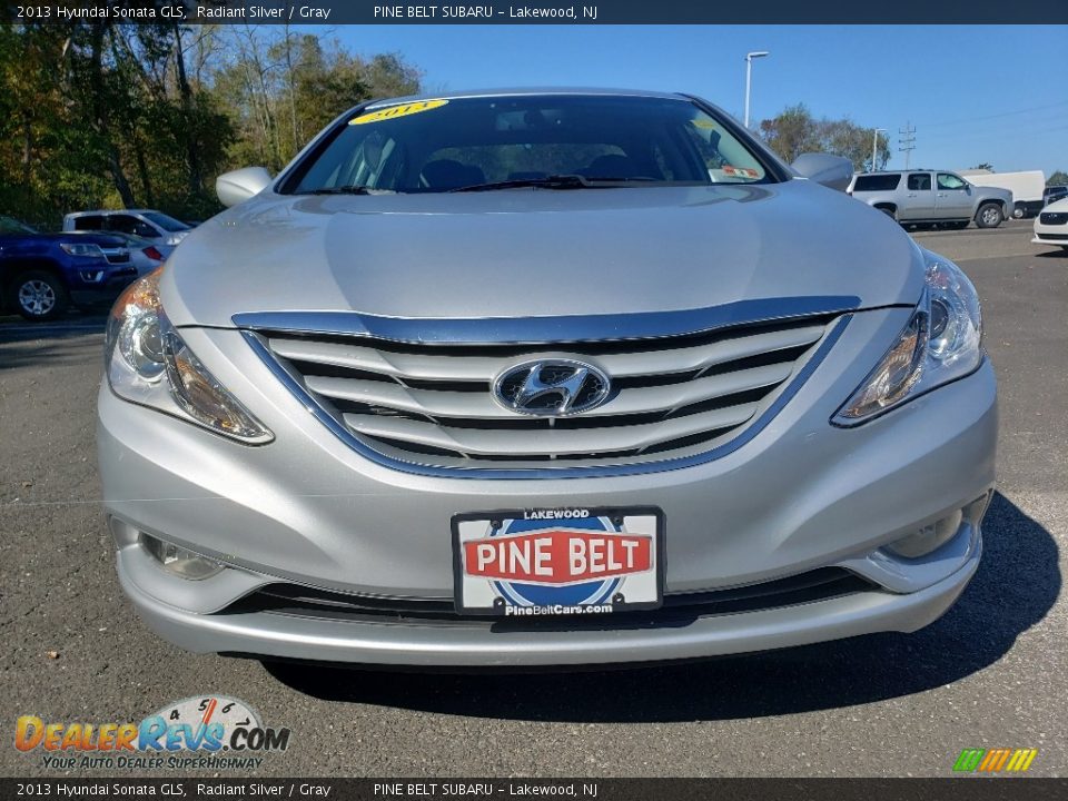 2013 Hyundai Sonata GLS Radiant Silver / Gray Photo #8