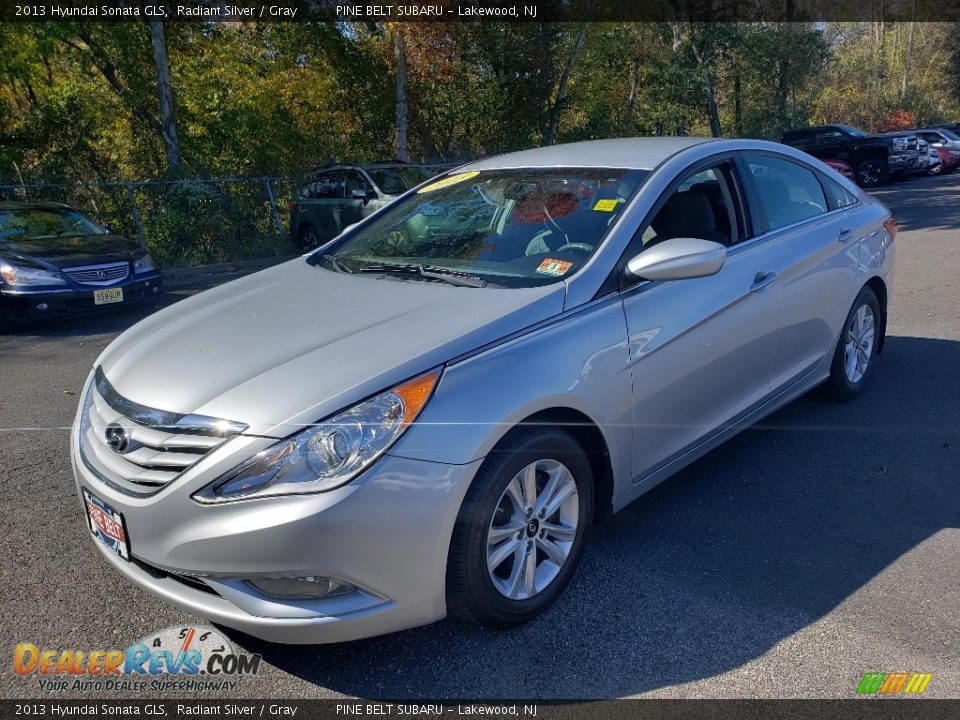 2013 Hyundai Sonata GLS Radiant Silver / Gray Photo #9