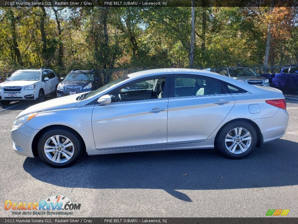 2013 Hyundai Sonata GLS Radiant Silver / Gray Photo #10