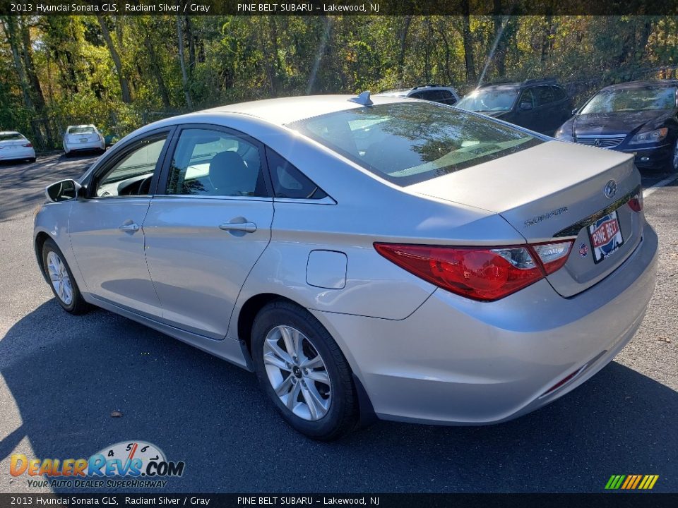 2013 Hyundai Sonata GLS Radiant Silver / Gray Photo #11