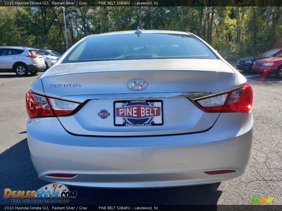 2013 Hyundai Sonata GLS Radiant Silver / Gray Photo #12