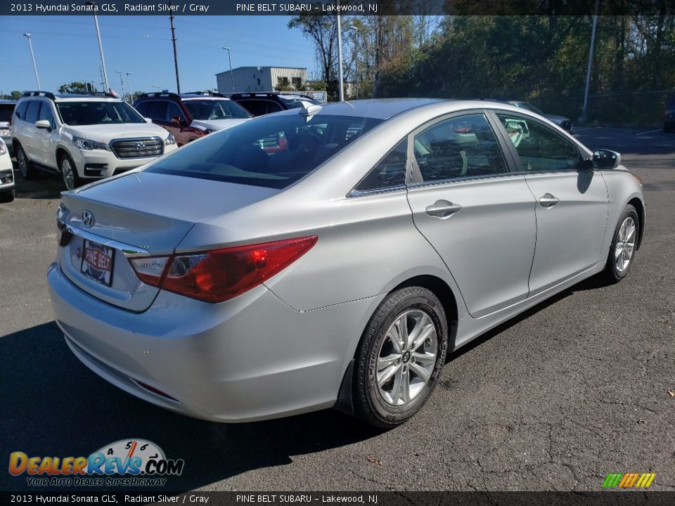2013 Hyundai Sonata GLS Radiant Silver / Gray Photo #13