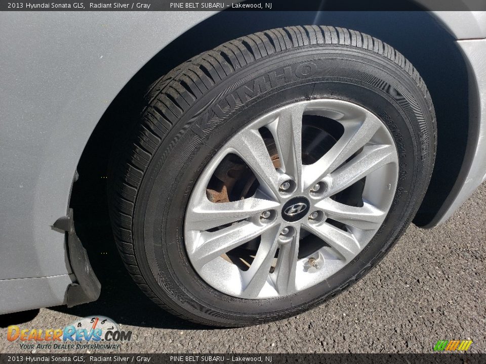 2013 Hyundai Sonata GLS Radiant Silver / Gray Photo #15