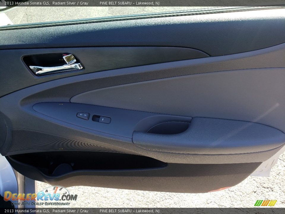 2013 Hyundai Sonata GLS Radiant Silver / Gray Photo #16
