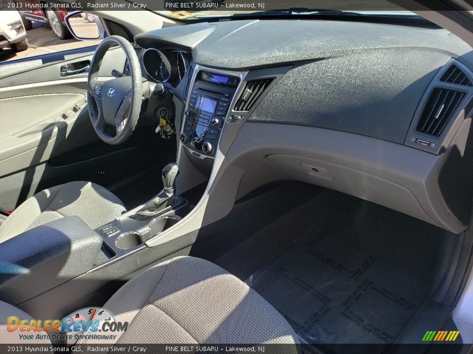 2013 Hyundai Sonata GLS Radiant Silver / Gray Photo #17