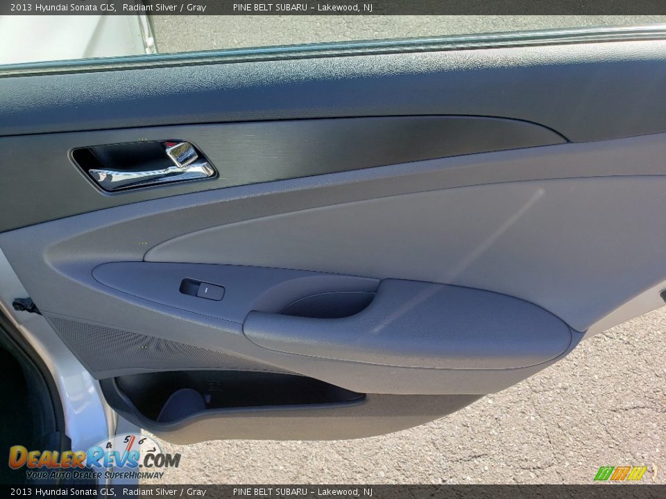 2013 Hyundai Sonata GLS Radiant Silver / Gray Photo #19