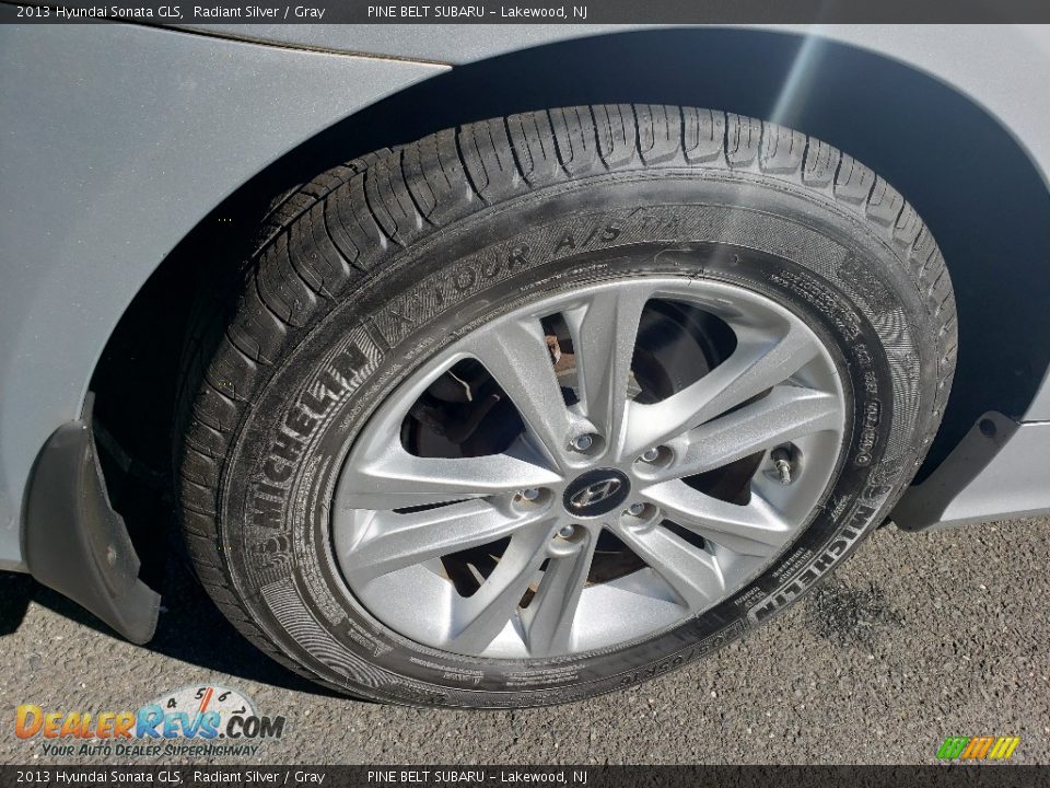 2013 Hyundai Sonata GLS Radiant Silver / Gray Photo #21