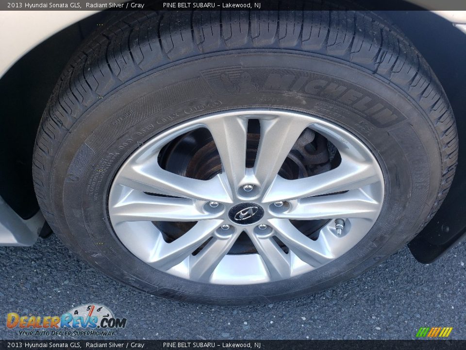 2013 Hyundai Sonata GLS Radiant Silver / Gray Photo #22
