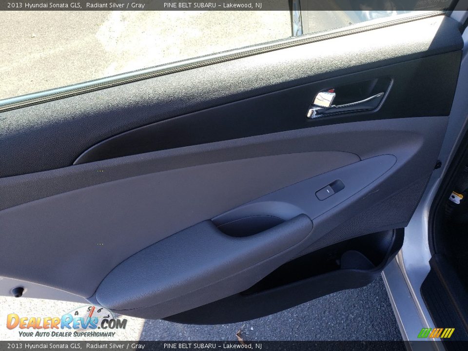 2013 Hyundai Sonata GLS Radiant Silver / Gray Photo #23