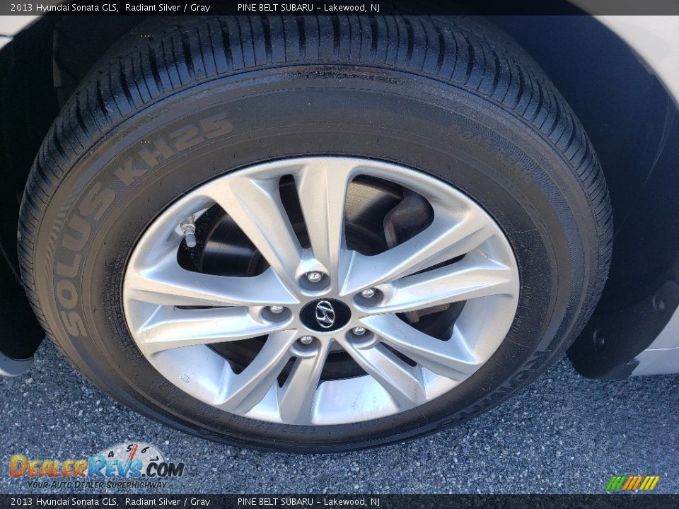 2013 Hyundai Sonata GLS Radiant Silver / Gray Photo #25
