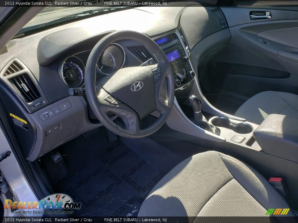 2013 Hyundai Sonata GLS Radiant Silver / Gray Photo #27