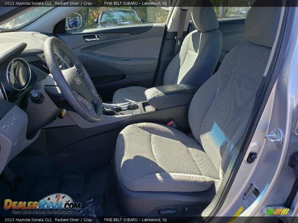 2013 Hyundai Sonata GLS Radiant Silver / Gray Photo #28