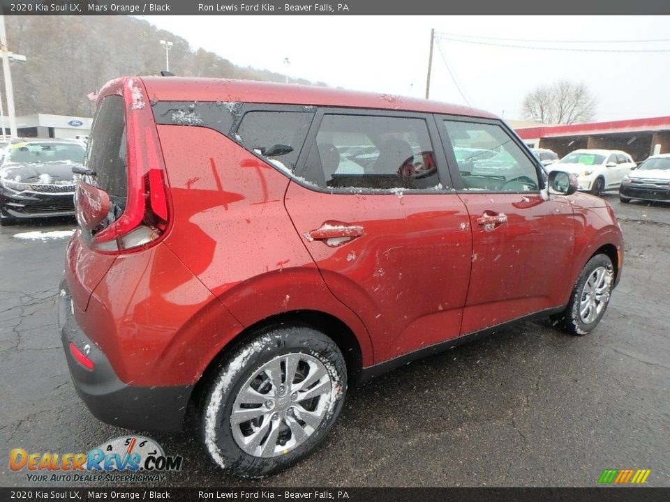 2020 Kia Soul LX Mars Orange / Black Photo #2