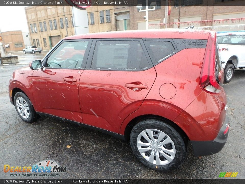 2020 Kia Soul LX Mars Orange / Black Photo #5