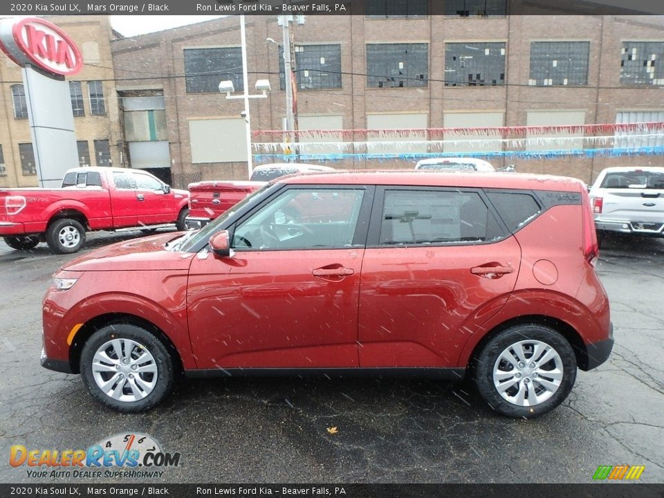 2020 Kia Soul LX Mars Orange / Black Photo #6
