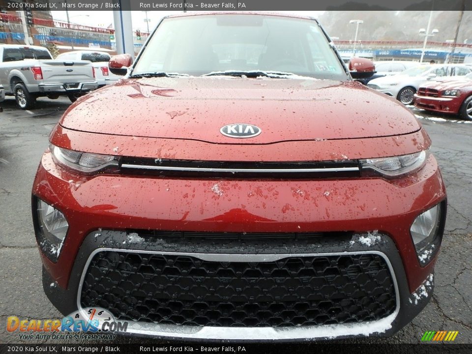 2020 Kia Soul LX Mars Orange / Black Photo #8