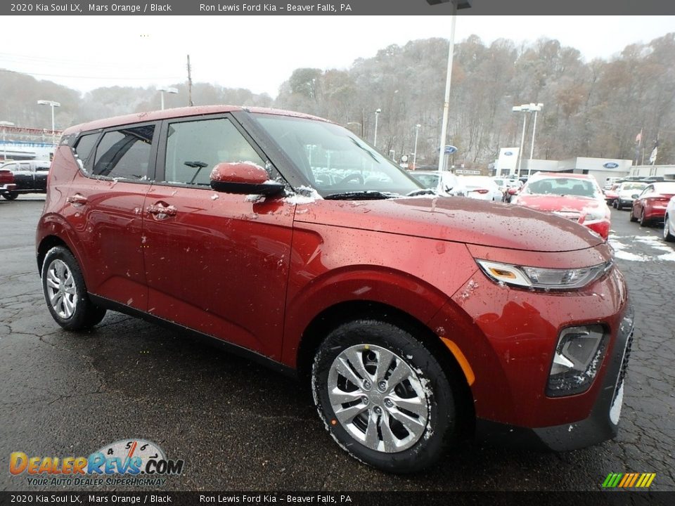 2020 Kia Soul LX Mars Orange / Black Photo #9