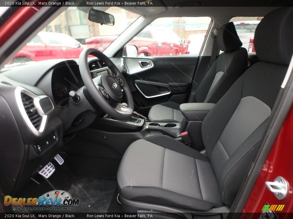 2020 Kia Soul LX Mars Orange / Black Photo #12