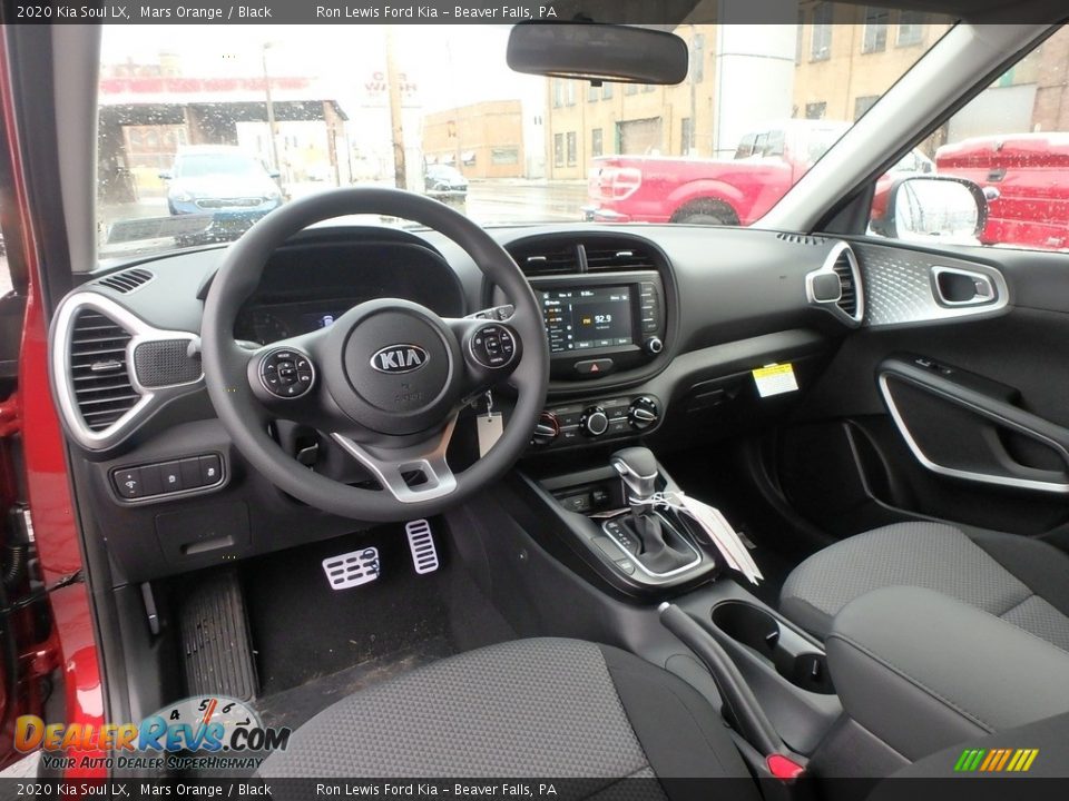 2020 Kia Soul LX Mars Orange / Black Photo #14