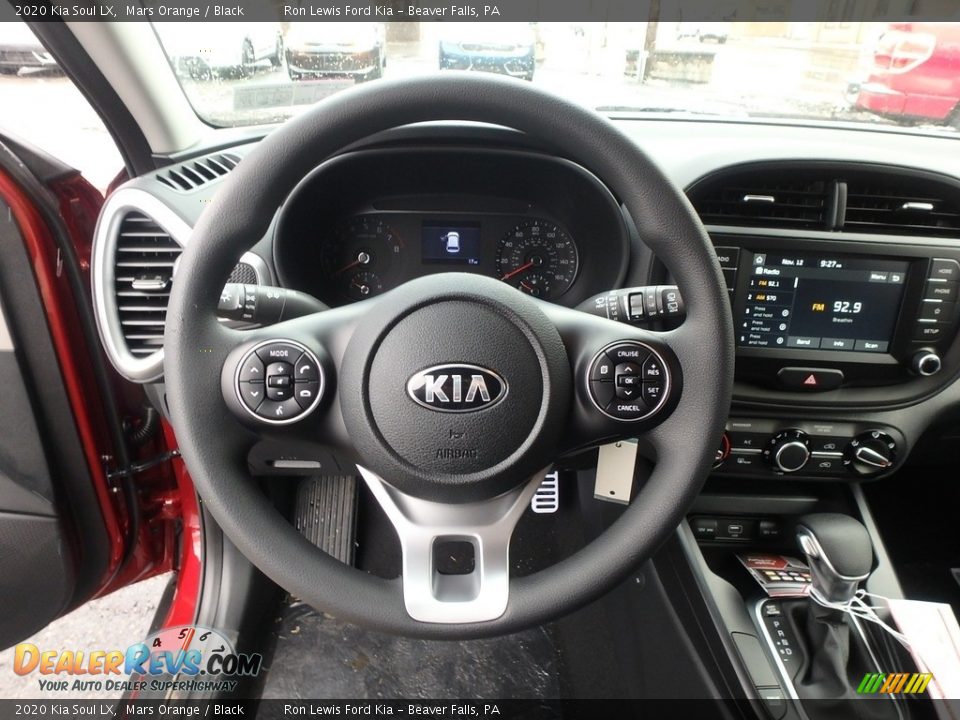 2020 Kia Soul LX Mars Orange / Black Photo #16