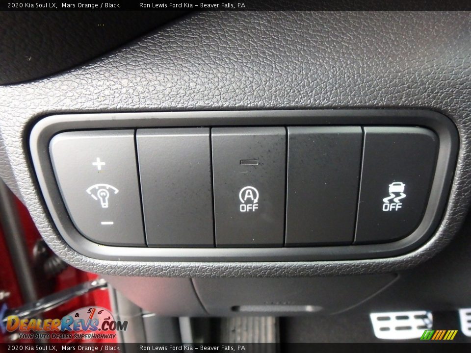 2020 Kia Soul LX Mars Orange / Black Photo #17