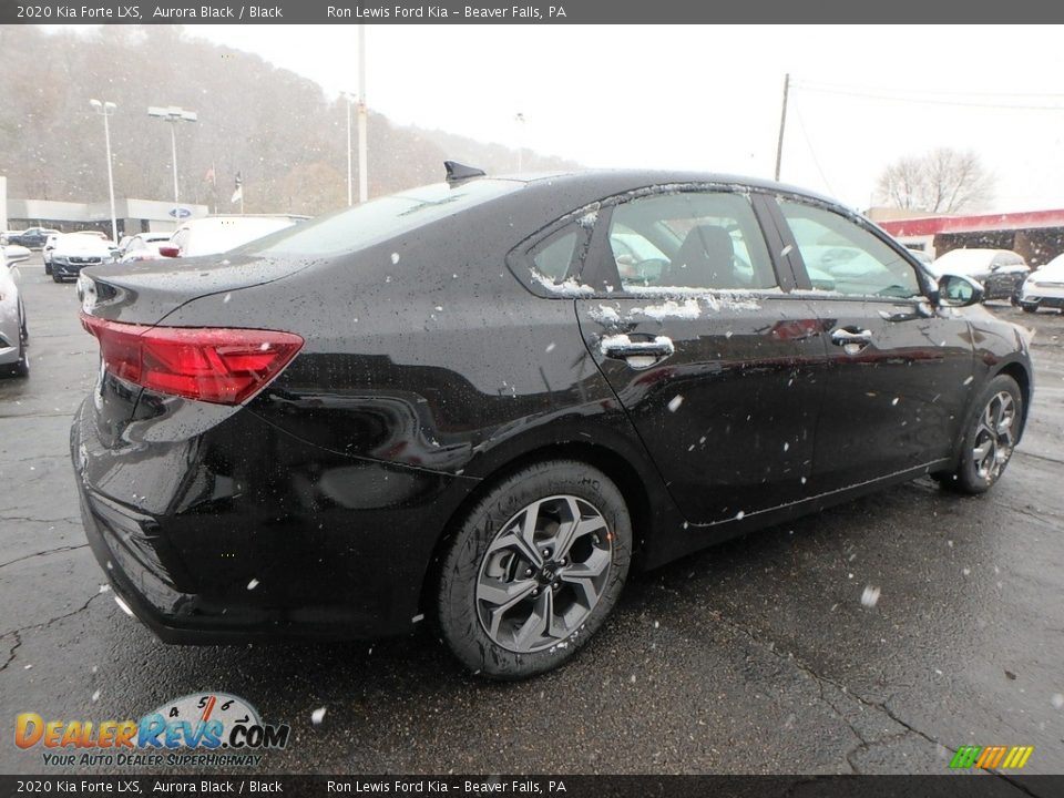 2020 Kia Forte LXS Aurora Black / Black Photo #3