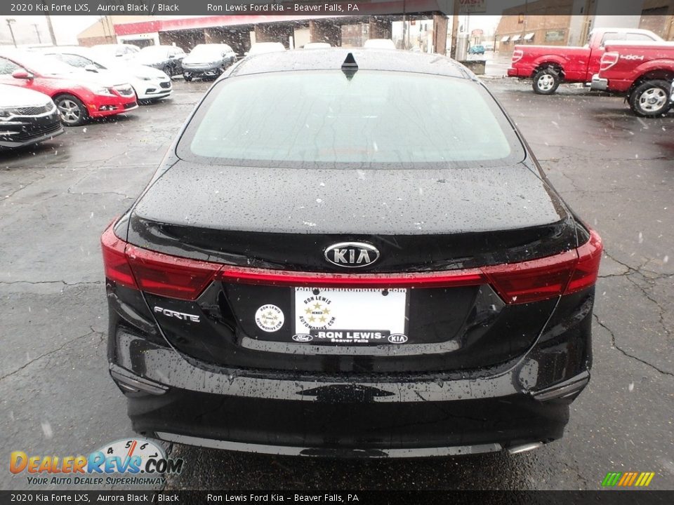 2020 Kia Forte LXS Aurora Black / Black Photo #5