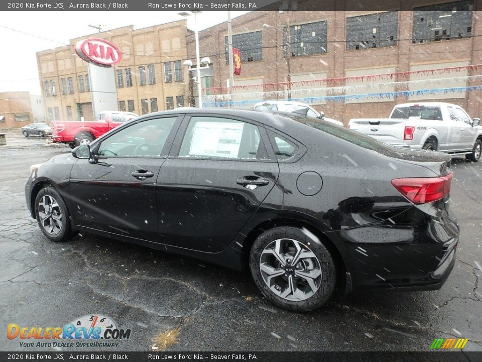 2020 Kia Forte LXS Aurora Black / Black Photo #6