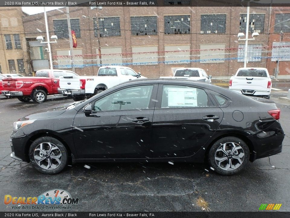 2020 Kia Forte LXS Aurora Black / Black Photo #7