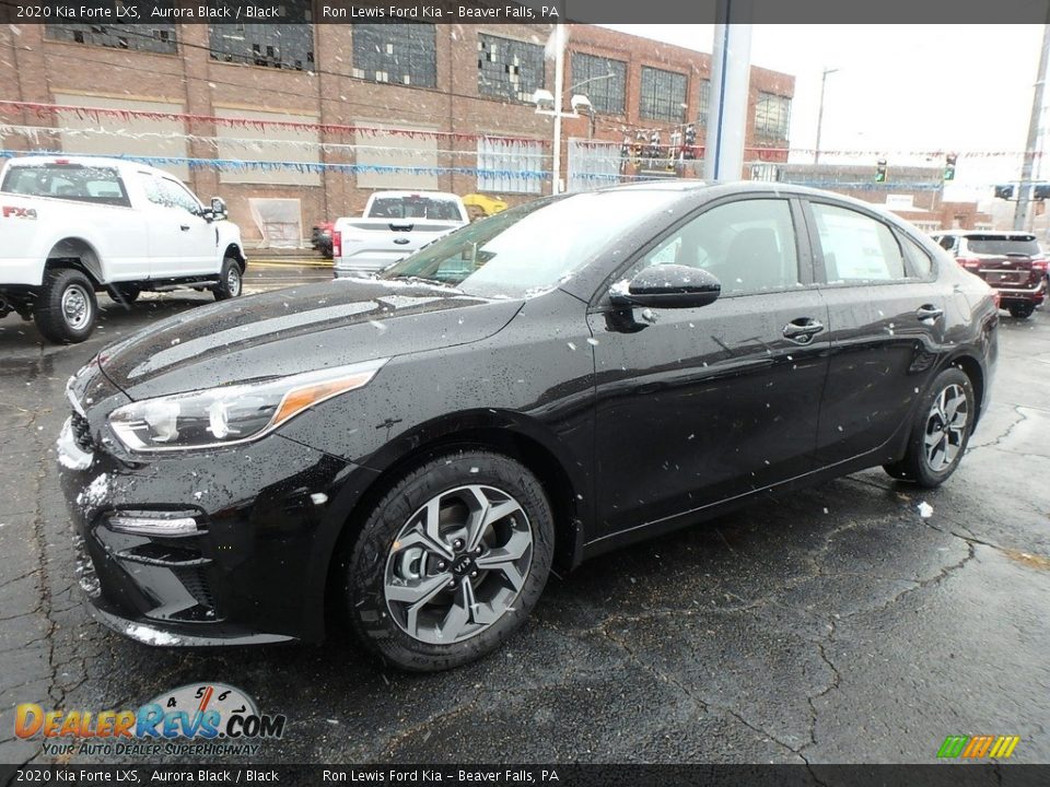 2020 Kia Forte LXS Aurora Black / Black Photo #8