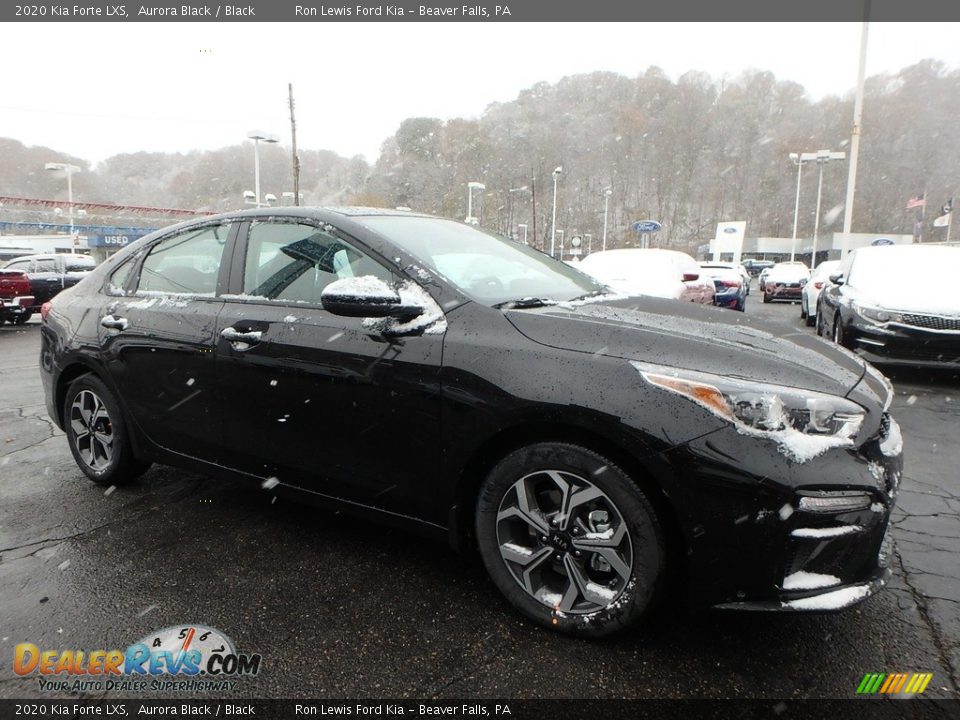 2020 Kia Forte LXS Aurora Black / Black Photo #10