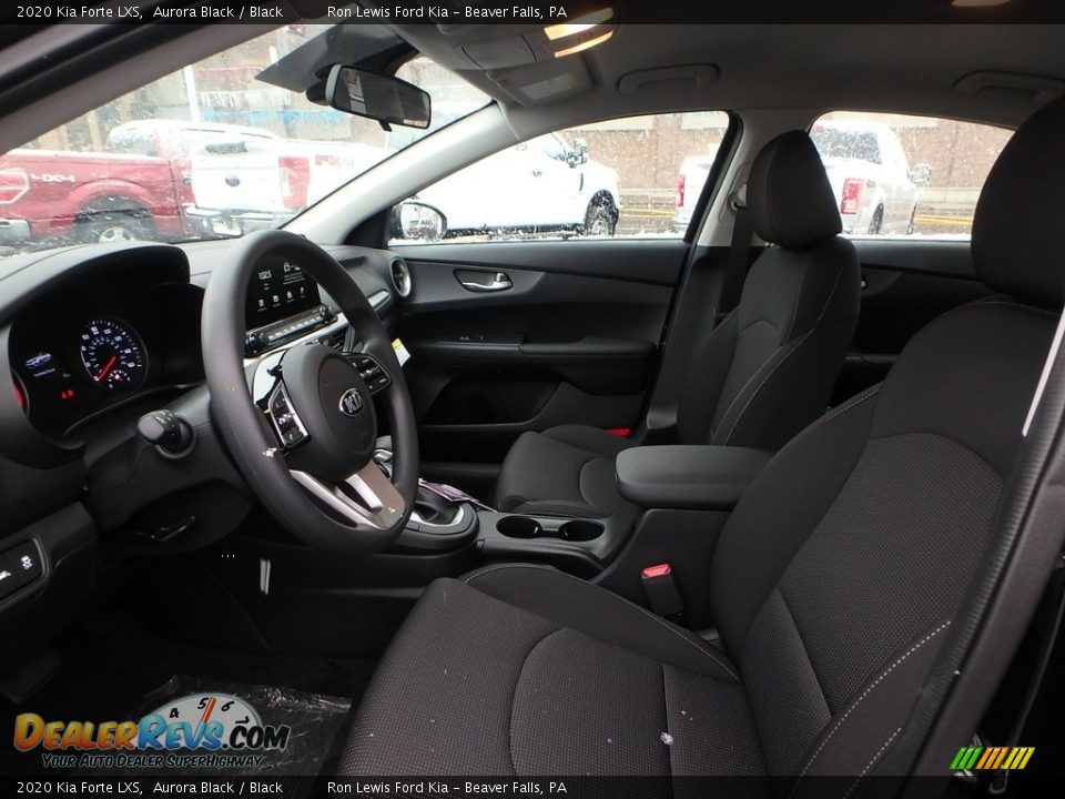 2020 Kia Forte LXS Aurora Black / Black Photo #12
