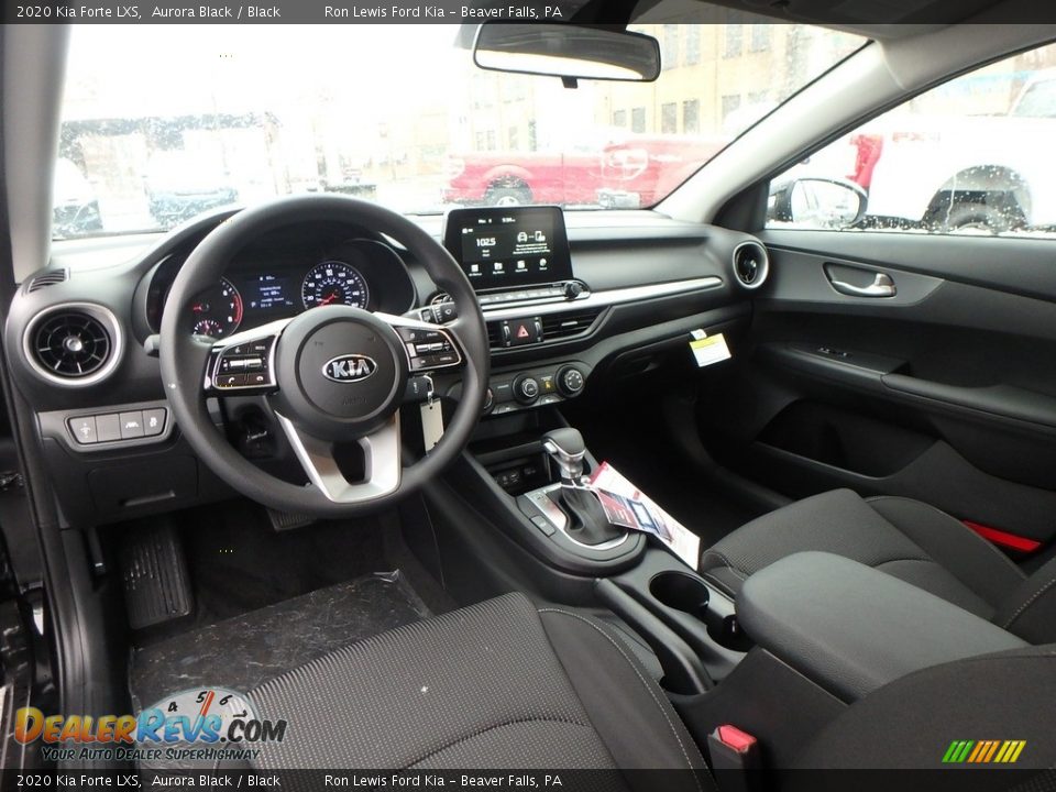 2020 Kia Forte LXS Aurora Black / Black Photo #14