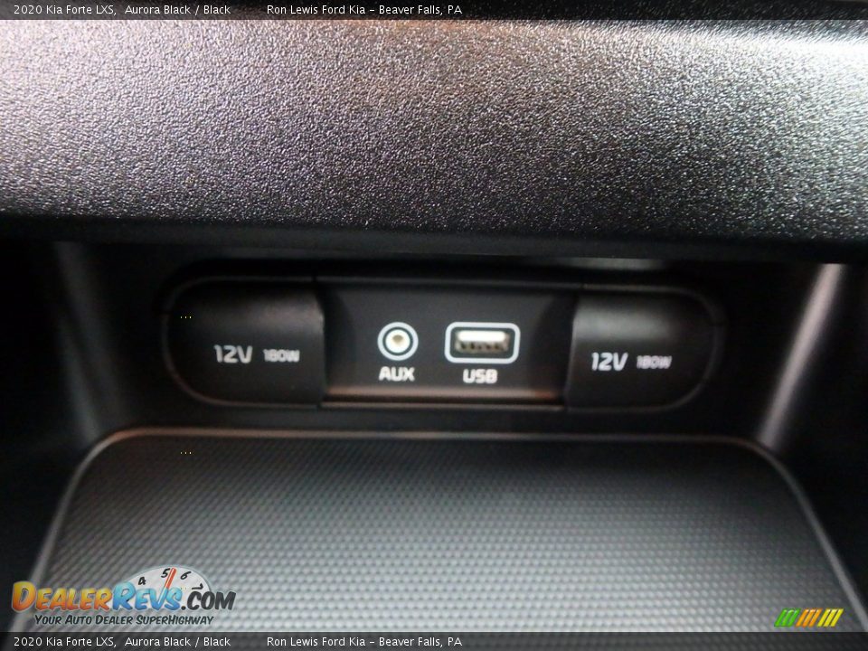 2020 Kia Forte LXS Aurora Black / Black Photo #20