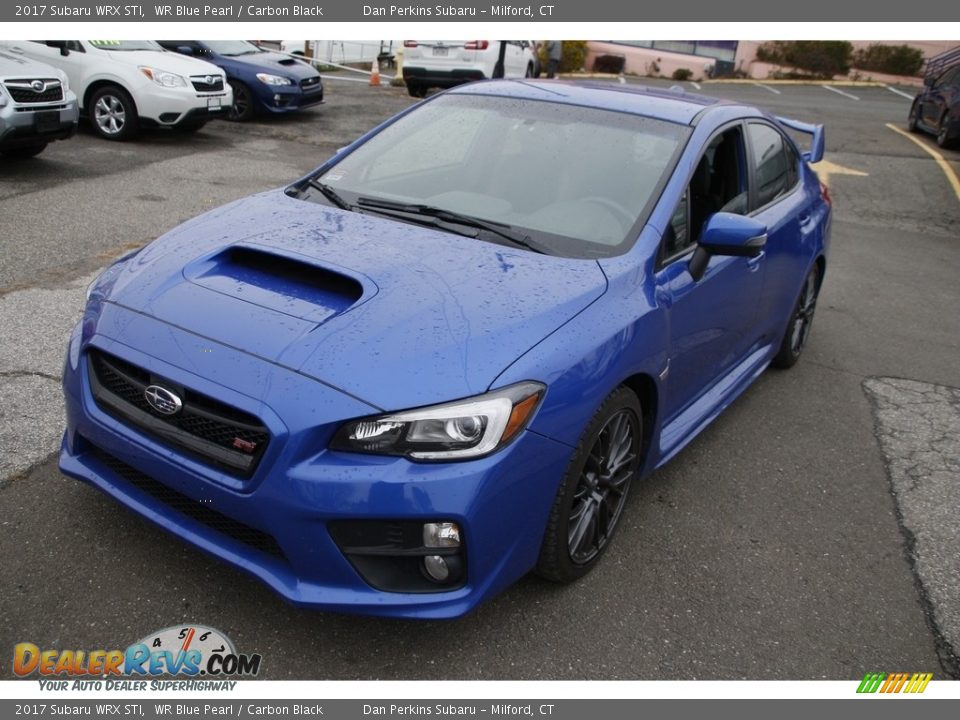 2017 Subaru WRX STI WR Blue Pearl / Carbon Black Photo #1