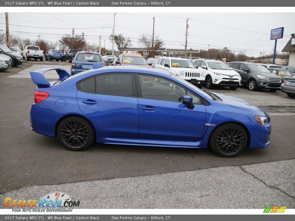 2017 Subaru WRX STI WR Blue Pearl / Carbon Black Photo #4
