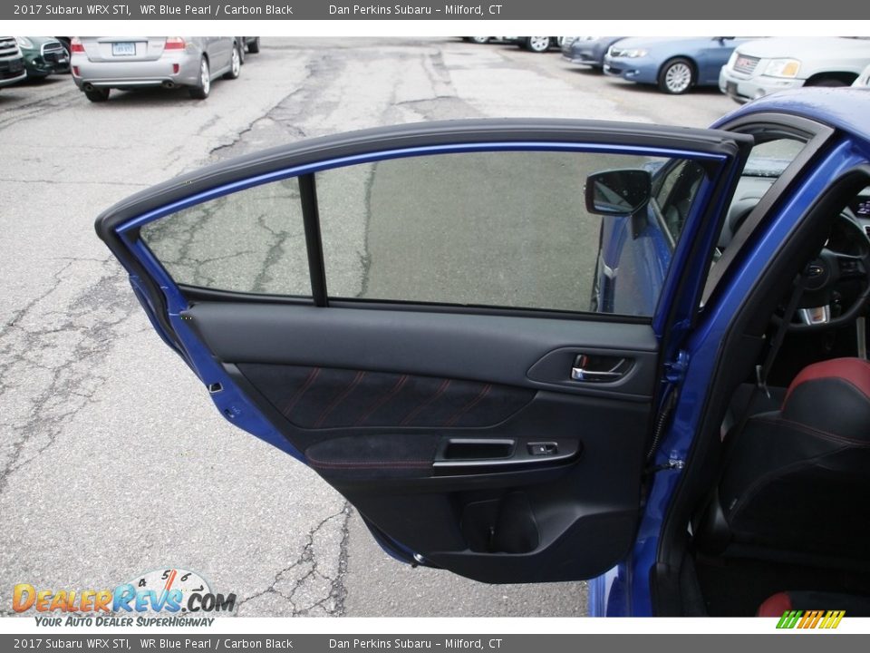 2017 Subaru WRX STI WR Blue Pearl / Carbon Black Photo #11