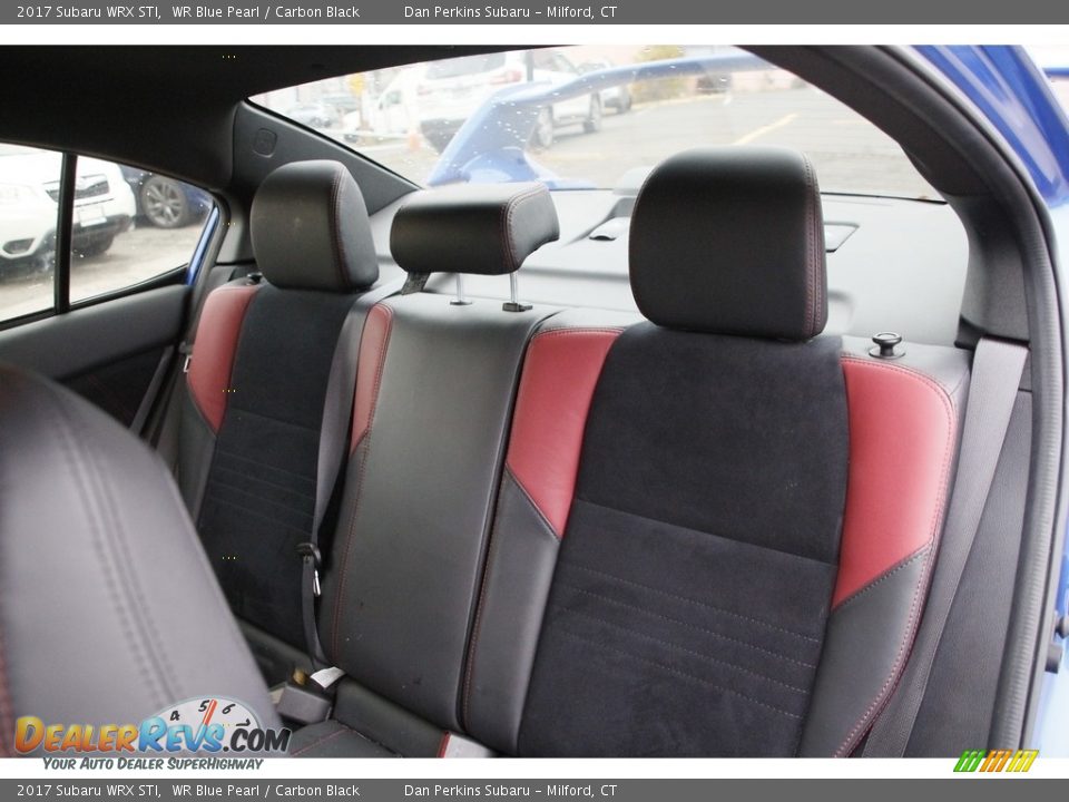 2017 Subaru WRX STI WR Blue Pearl / Carbon Black Photo #12