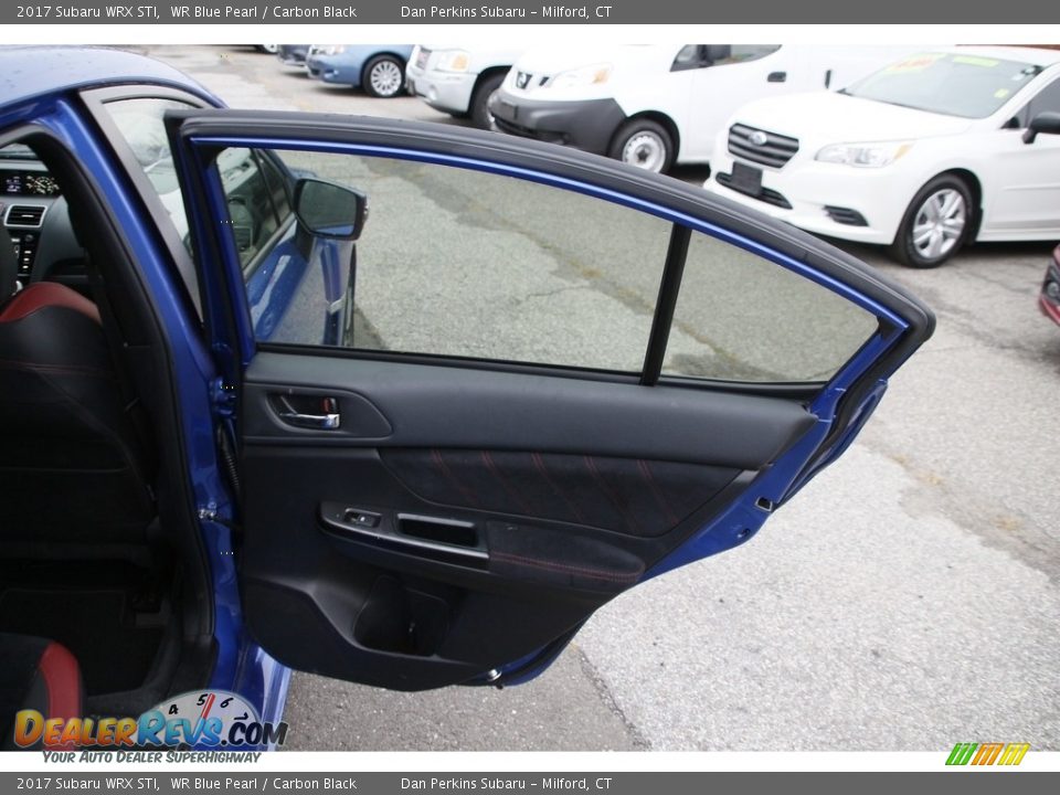 2017 Subaru WRX STI WR Blue Pearl / Carbon Black Photo #13