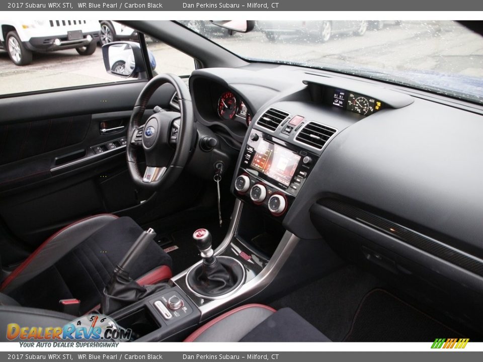 2017 Subaru WRX STI WR Blue Pearl / Carbon Black Photo #14