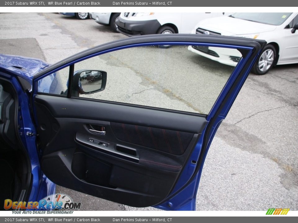 2017 Subaru WRX STI WR Blue Pearl / Carbon Black Photo #15